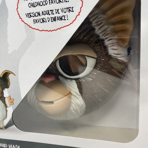 Ben Cooper Gremlins GIZMO Halloween Costume Top & Mask Adult Rubies Open Box - Picture 7 of 12